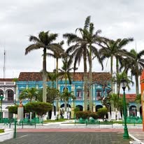 Pueblo y café